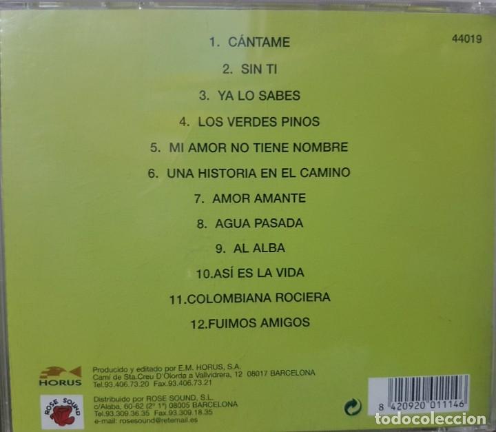 CDs de m&uacute;sica: Mar&iacute;a del Monte - 12 &eacute;xitos de oro - Rara edici&oacute;n Horus 2001 - Foto 3