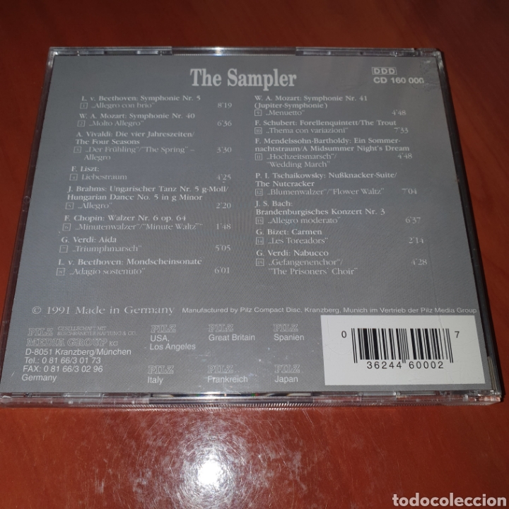 CDs de m&uacute;sica: The sampler - Foto 2
