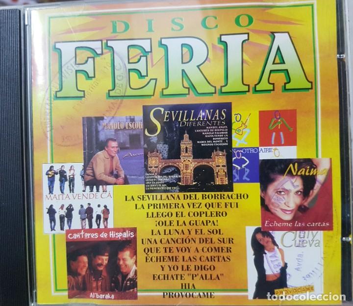 Musik-CDs: Disco Feria - Cd Promocional con sellos en portada de radio TV