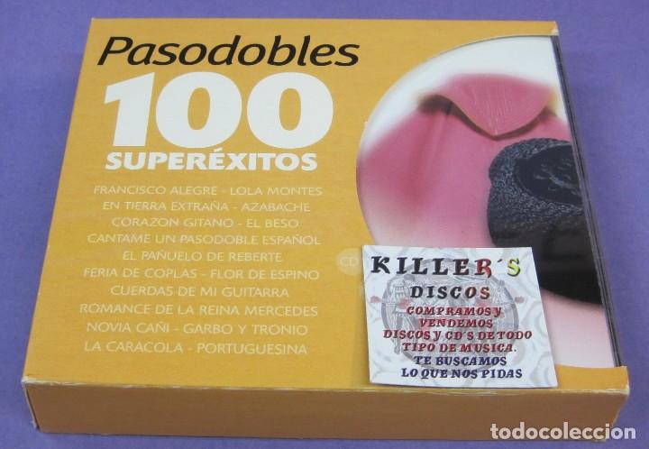 Musik-CDs: Pasodobles - 100 super&eacute;xitos - 4x CD