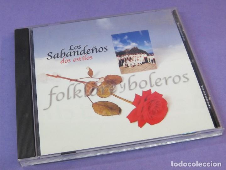 CDs de m&uacute;sica: Los Sabande&ntilde;os / Dos Estilos / Folklore y boleros - CD - Foto 1