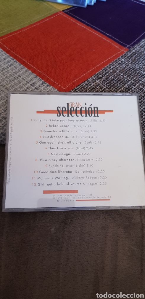 CDs de m&uacute;sica: CD KENNY ROGERS (GRAN SELECCI&Oacute;N) - Foto 2
