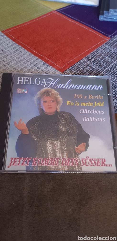 Musik-CDs: CD HELGA HAHNEMANN (JETZT KOMMT DEIN S&Uuml;SSER)
