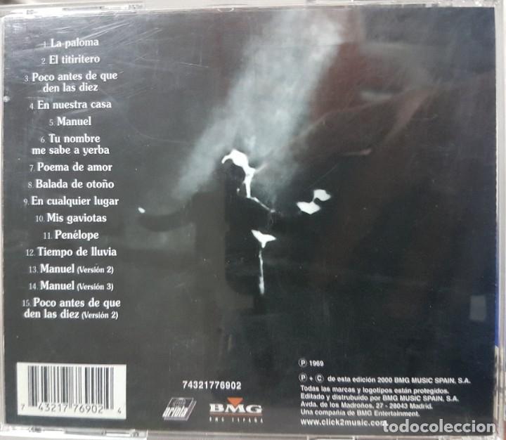 CDs de m&uacute;sica: Joan Manuel Serrat (La Paloma) - Ariola 2000 - Foto 3
