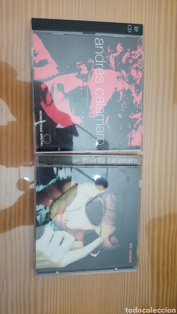 CDs de m&uacute;sica: Lote de 2 cd,s de ANDRES CALAMARO - Foto 1