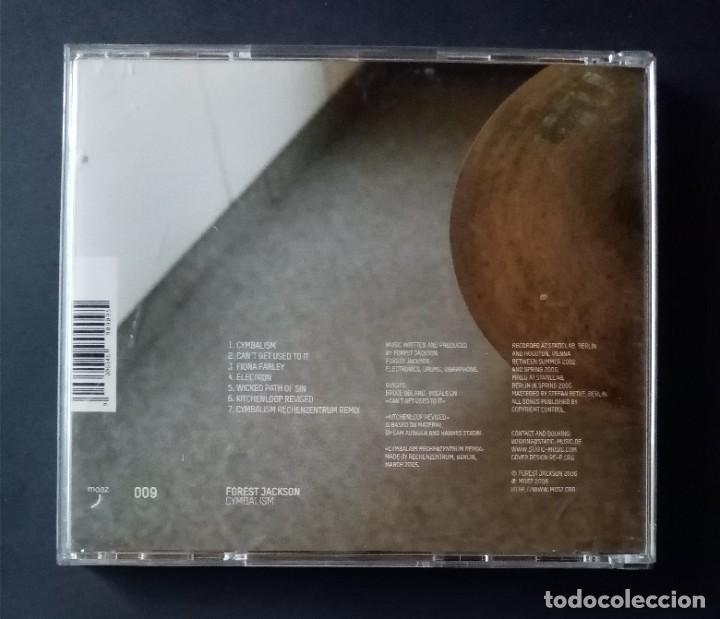 CDs de m&uacute;sica: FOREST JACKSON - Cymbalism - CD 2006 - MOSZ - Foto 3
