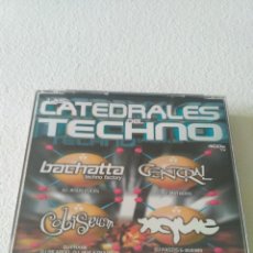 CDs de Música: LAS CATEDRALES DEL TECHNO. 3CD. BACHATTA. CENTRAL. XQUE. Lote 272750423