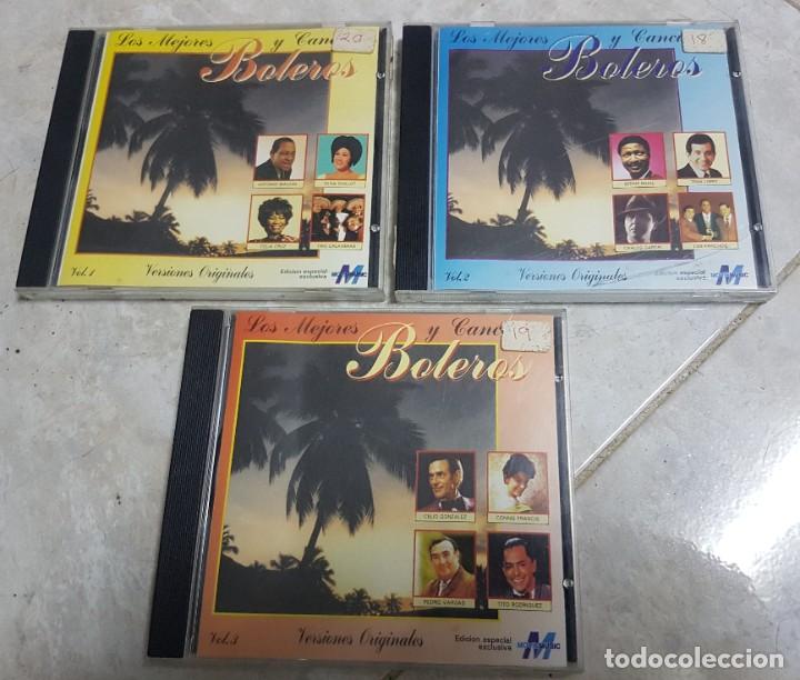 CD di Musica: Los mejores boleros y canciones - 3cds - Versiones originales Vol. 1, 2 y 3 - Moviemusic 1997