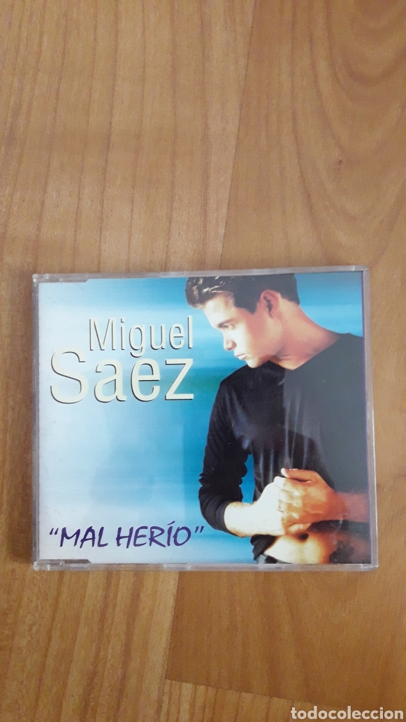 CDs de m&uacute;sica: MIGUEL S&Aacute;EZ. MAL HER&Iacute;O - Foto 1