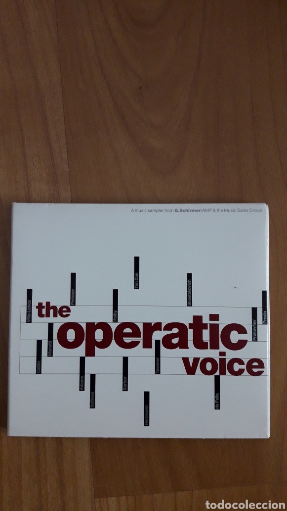 CD de M&uacute;sica: THE OPERATIC VOICE