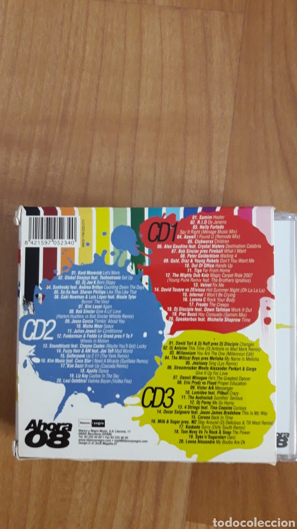 CDs de m&uacute;sica: TRIPLE CD AHORA 08 - Foto 2