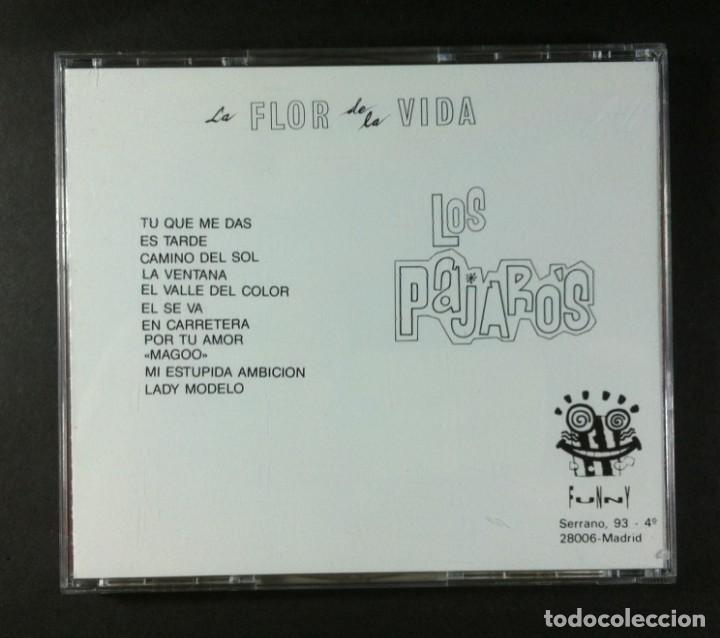CDs de m&uacute;sica: LOS PAJAROS - La Flor De La Vida - CD 1990 - FUNNY - Foto 3