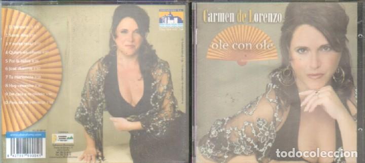 CDs de m&uacute;sica: OLE CON OLE. CARMEN DE LORENZO. - Foto 1