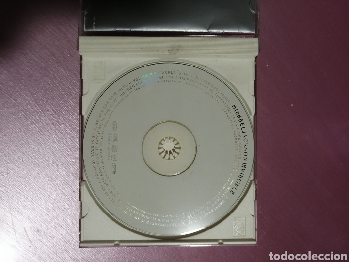 CDs de m&uacute;sica: Cd Michael Jackson invincible - Foto 2