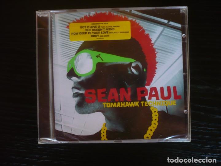 CDs de m&uacute;sica: sean paul - tomahawk technique - cd nuevo precintado - Foto 1