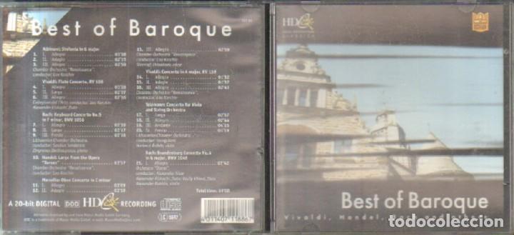 Musik-CDs: BEST OF BAROQUE. CD-CLASICA-1788