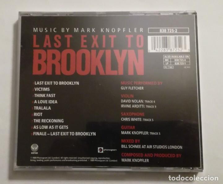 CDs de m&uacute;sica: MARK KNOPFLER.LAST EXIT TO BROOKLYN - Foto 2
