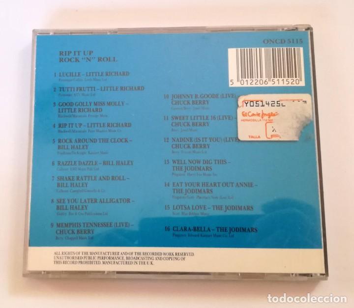 CDs de m&uacute;sica: RIP IT UP - ROCK AND ROLL - Foto 2