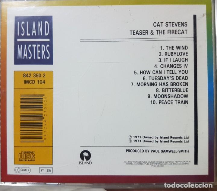 CDs de m&uacute;sica: Cat Stevens - Teaser & The Firecat - Edici&oacute;n francesa - Foto 3