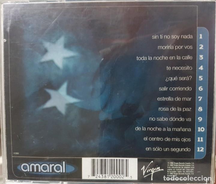 CDs de m&uacute;sica: Amaral - Estrella de Mar - 2002 - Foto 3