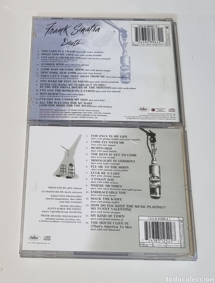 CDs de m&uacute;sica: FRANK SINATRA / 2CD / DUETS I-II - Foto 3