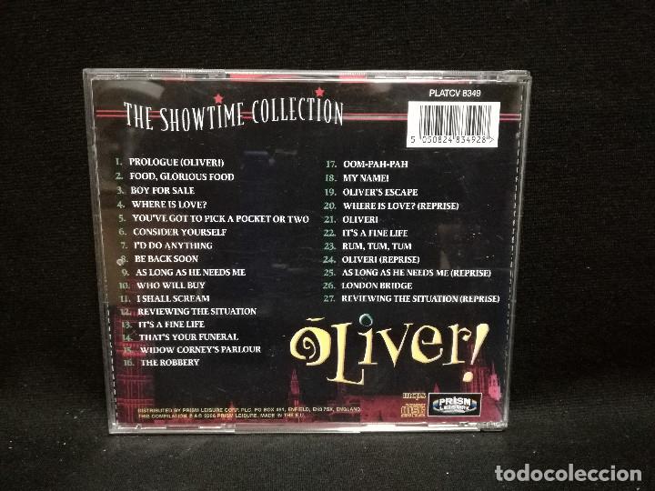 CDs de m&uacute;sica: CD - OLIVER - THE SHOWTIME COLLECTION - Foto 2