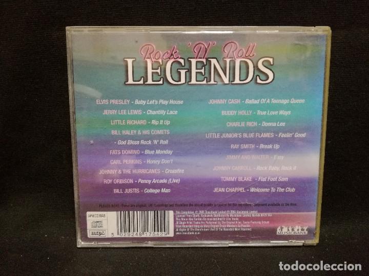 CDs de m&uacute;sica: CD - ROCK N ROLL LEGENDS - CHANTILLY LACE - Foto 2