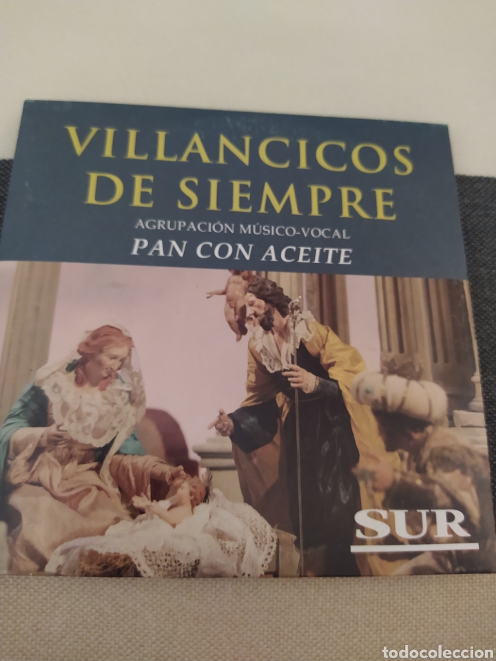 CDs de M&uacute;sica: VILLANCICOS DE SIEMPRE- PAN CON ACEITE- CD 2007- SUR
