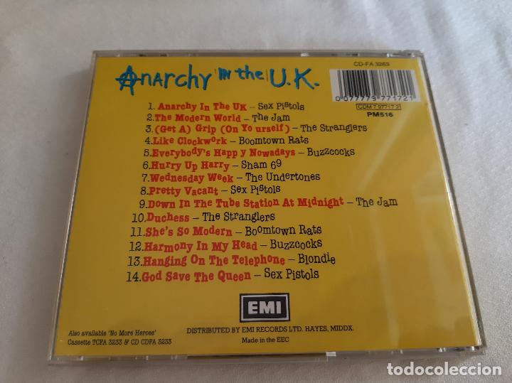 CDs de m&uacute;sica: ANARCHY IN THE U.K. (1991) CD - Foto 3