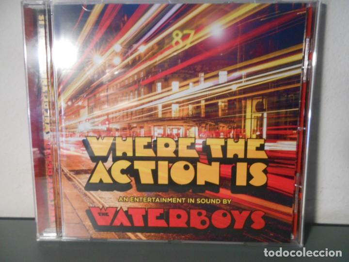 CDs de m&uacute;sica: WATERBOYS - WHERE THE ACTION IS - Foto 1