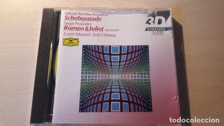 CDs de m&uacute;sica: RIMSKY-KORSAKOV. SCHEHEREZADE. OZAWA. DG. - Foto 1
