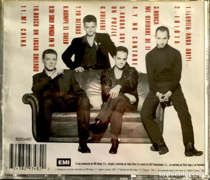 CDs de m&uacute;sica: Los Ronaldos. Idiota. CD. - Foto 2