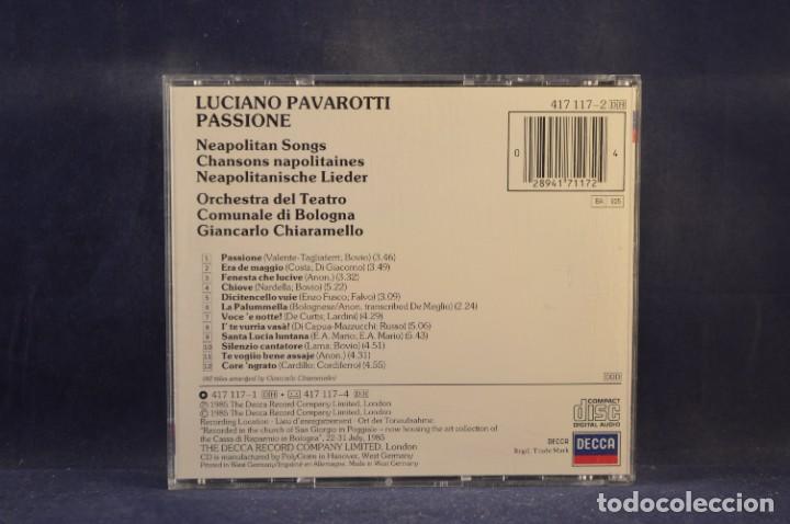 CDs de m&uacute;sica: PAVAROTTI - PASSIONE - CD - Foto 2