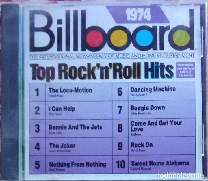 CDs de m&uacute;sica: Billboard 1974 Top RocknRoll Hits - Foto 1