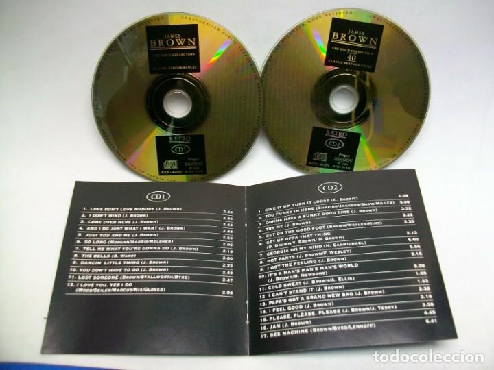 CDs de m&uacute;sica: JAMES BROWN THE GOLD COLLECTION CD - Foto 2