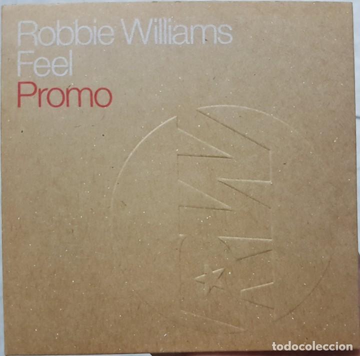 CDs de m&uacute;sica: Robbie Williams - Feel - cd promocional - 2002 - Foto 1