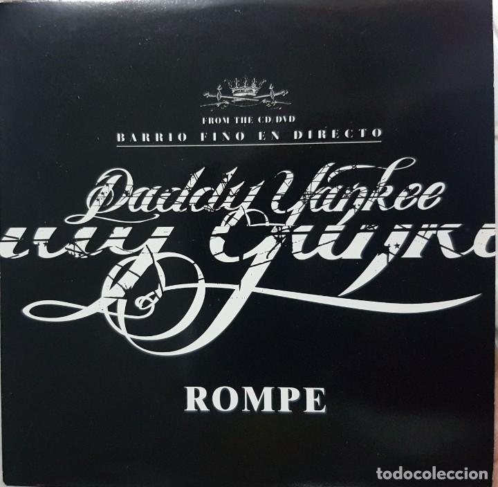 CDs de m&uacute;sica: Daddy Yankee - Rompe - Cd promocional - 2005 - Foto 1