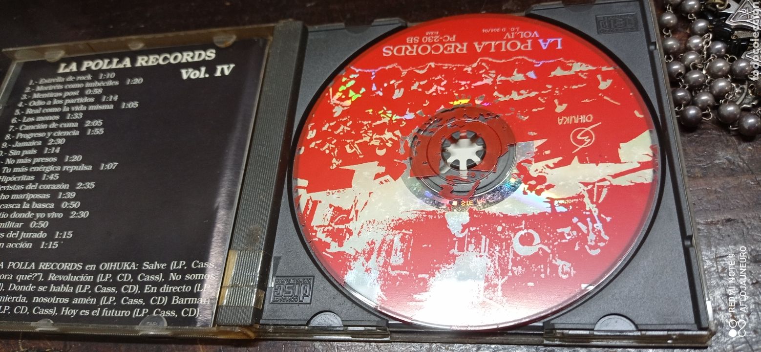CDs de m&uacute;sica: CD LA POLLA RECORDS VOL IV - Foto 3