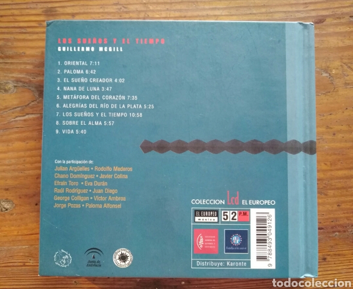 CDs de m&uacute;sica: Guillermo McGill CD 1999 - Foto 2