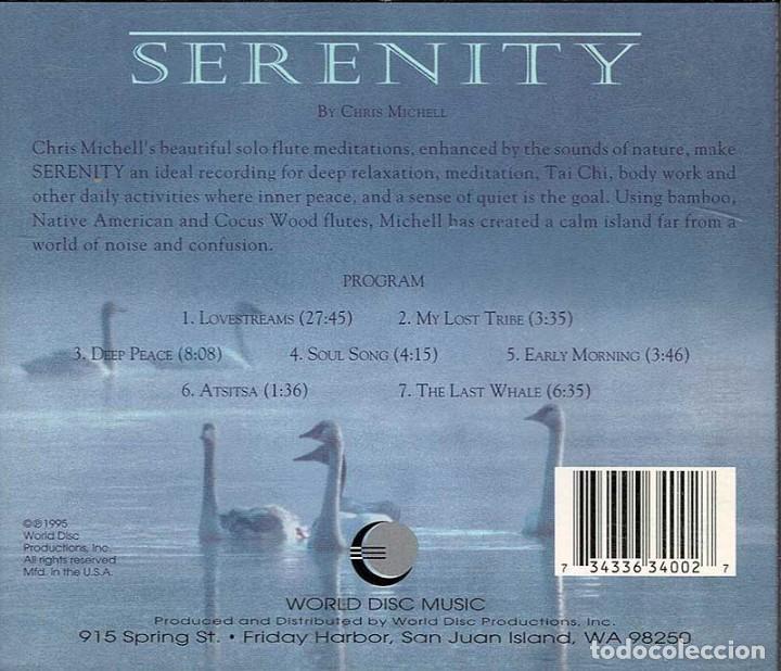 CDs de m&uacute;sica: Chris Michell - Serenity. CD - Foto 2