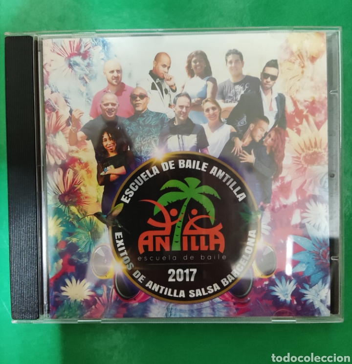 CDs de m&uacute;sica: CD EXITOS DE LA ANTILLA-ESCUELA DE BAILE EN BARCELONA - Foto 1