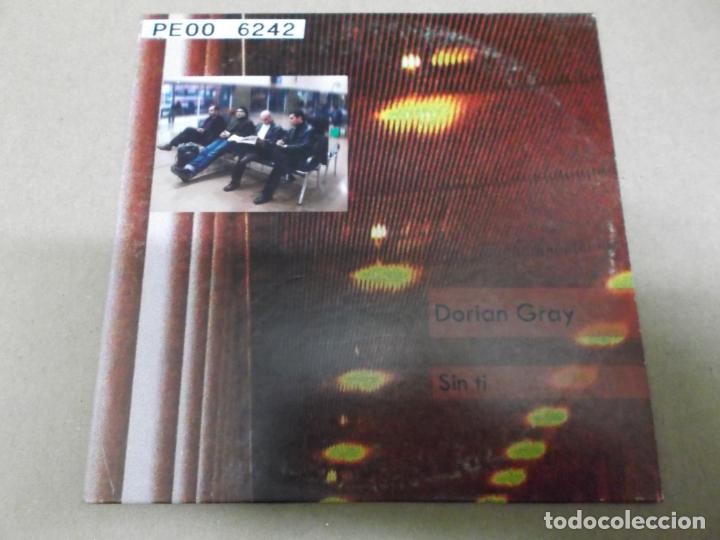 CDs de m&uacute;sica: DORIAN GREY (CD/SINGLE) SIN TI A&Ntilde;O &ndash; 2002 - PROMOCIONAL - Foto 1
