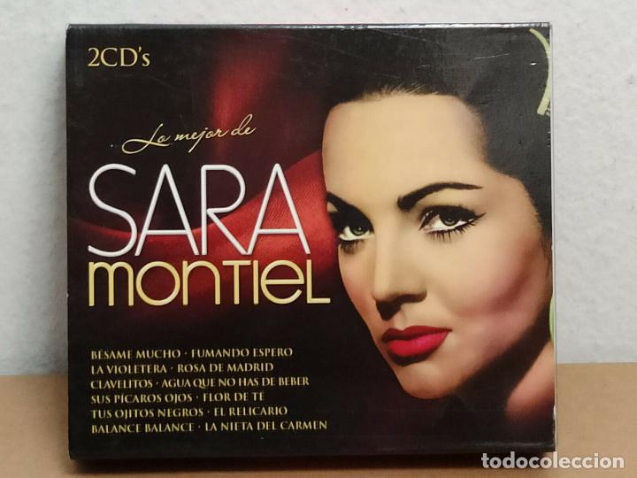 CDs de m&uacute;sica: LO MEJOR DE SARA MONTIEL - 2 CD (EST3)