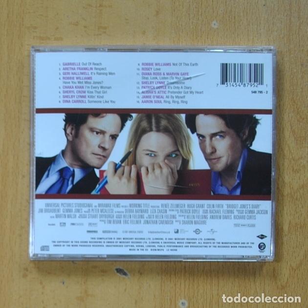 CDs de m&uacute;sica: VARIOS - BRIDGET JONES DIARY - CD - Foto 2