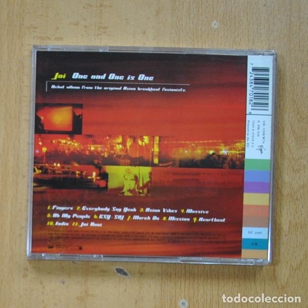 CDs de m&uacute;sica: JOI - ONE AND ONE IS ONE - CD - Foto 2