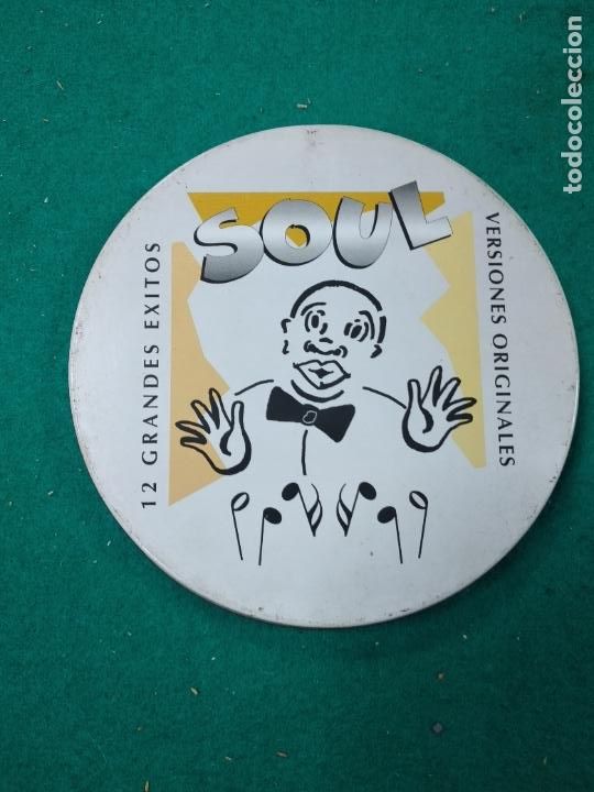 CDs de m&uacute;sica: SOUL 12 GRANDES EXITOS. VERSIONES ORIGINALES. CD 1996. - Foto 1