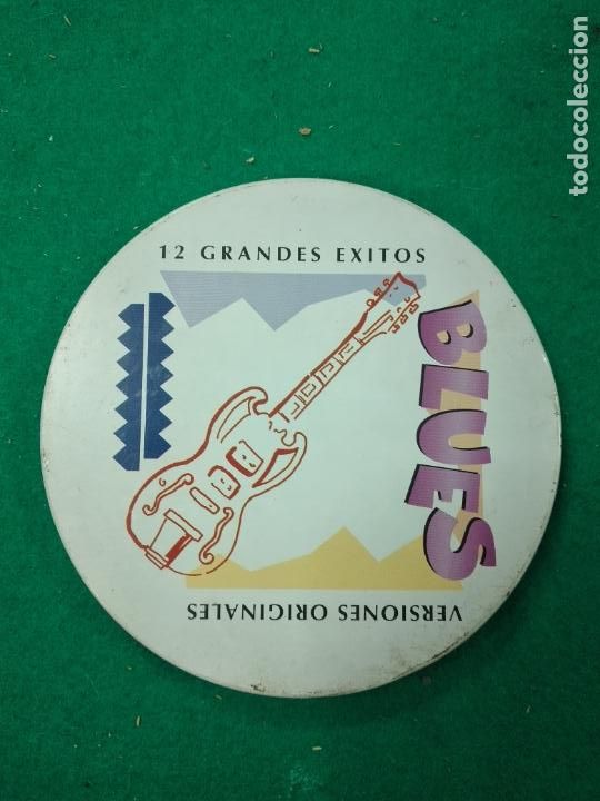 CDs de m&uacute;sica: BLUES 12 GRANDES EXITOS. VERSIONES ORIGINALES. CD 1996. - Foto 1