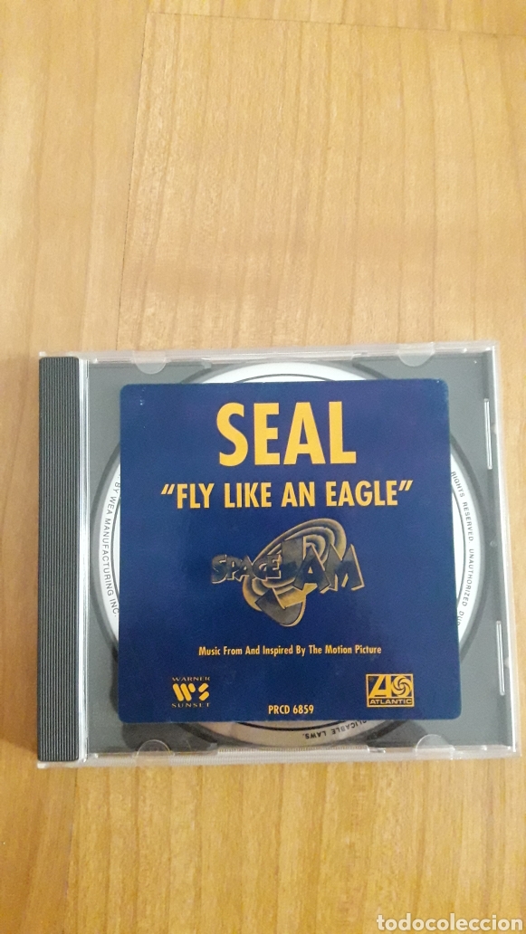 CDs de m&uacute;sica: BSO SPACE JAM. SEAL. FLY LIKE AN EAGLE - Foto 1