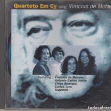 CDs de Música: QUARTETO EM CY SING VINICIUS DE MORAES 1996 FRANCE