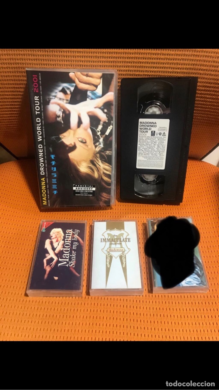 CDs de m&uacute;sica: Madonna cassettes y Vhs - Foto 1